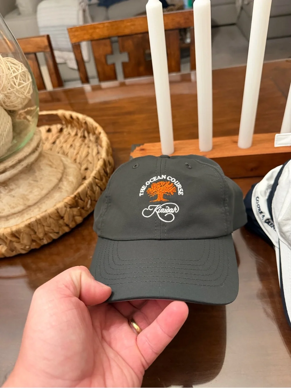 Kiawah Island Charcoal Hat